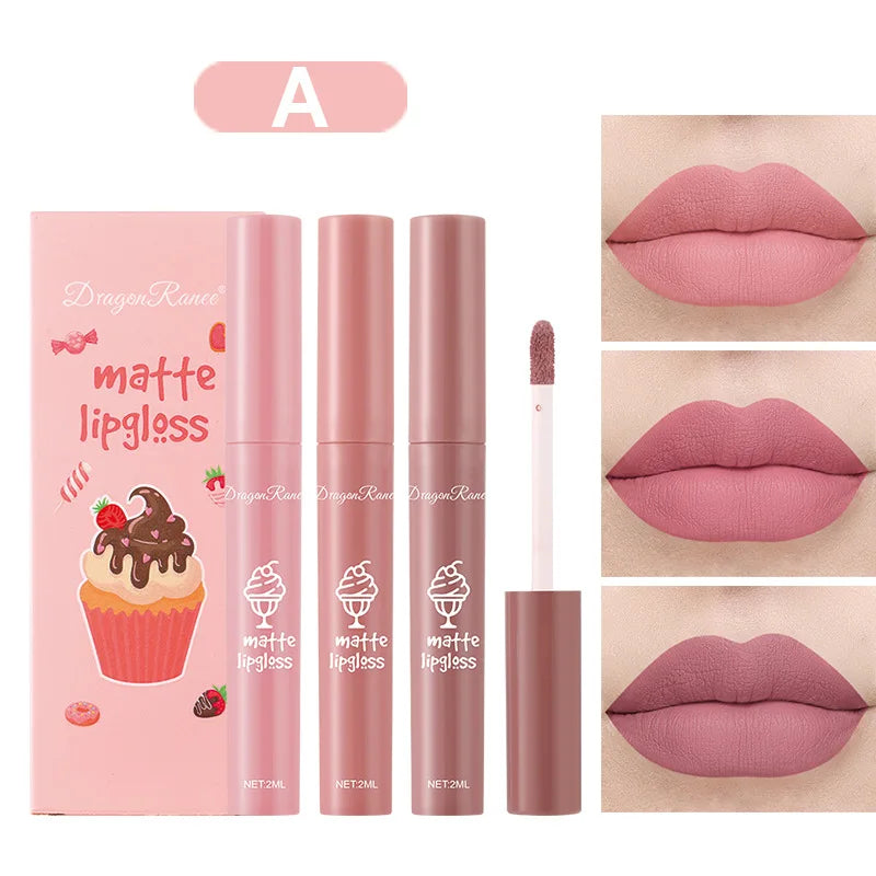 Brilho Labial Dragon Ranee Kit com 3